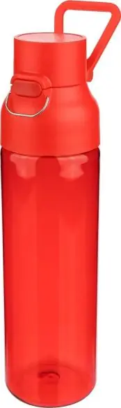 Botella Tritan Bliss 750 ml cierre botón asa transporte PP