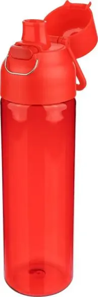 Botella Tritan Bliss 750 ml cierre botón asa transporte PP