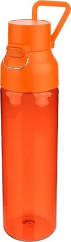 Botella Tritan Bliss 750 ml cierre botón asa transporte PP