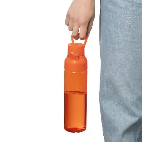 Botella Tritan Bliss 750 ml cierre botón asa transporte PP