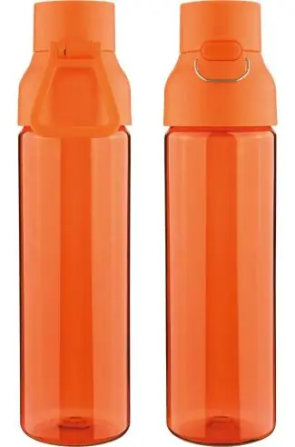 Botella Tritan Bliss 750 ml cierre botón asa transporte PP