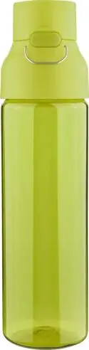 Botella Tritan Bliss 750 ml cierre botón asa transporte PP