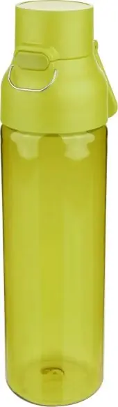 Botella Tritan Bliss 750 ml cierre botón asa transporte PP
