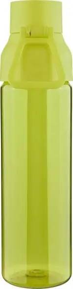 Botella Tritan Bliss 750 ml cierre botón asa transporte PP