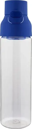 Botella Tritan Dune 750 ml cuerpo transparente cierre botón