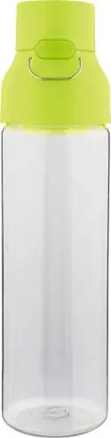 Botella Tritan Dune 750 ml cuerpo transparente cierre botón