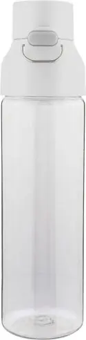 Botella Tritan Dune 750 ml cuerpo transparente cierre botón