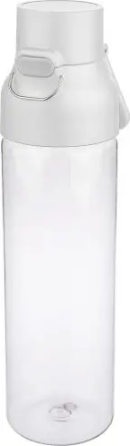 Botella Tritan Dune 750 ml cuerpo transparente cierre botón
