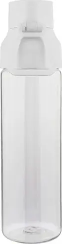 Botella Tritan Dune 750 ml cuerpo transparente cierre botón