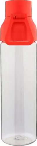 Botella Tritan Dune 750 ml cuerpo transparente cierre botón