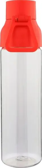 Botella Tritan Dune 750 ml cuerpo transparente cierre botón