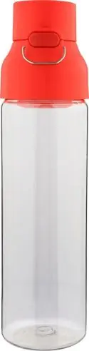 Botella Tritan Dune 750 ml cuerpo transparente cierre botón
