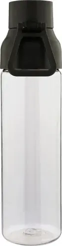 Botella Tritan Dune 750 ml cuerpo transparente cierre botón