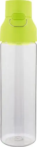Botella Tritan Dune 750 ml cuerpo transparente cierre botón