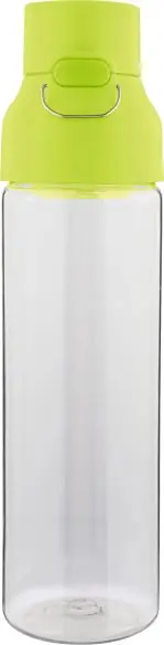 Botella Tritan Dune 750 ml cuerpo transparente cierre botón