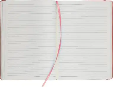 Cuaderno A4 PU reciclado 96p 65gsm FSC banda elástica
