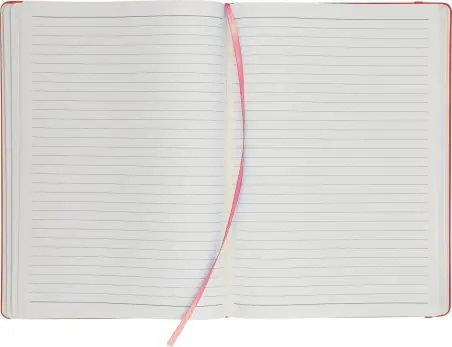 Cuaderno A4 PU reciclado 96p 65gsm FSC banda elástica