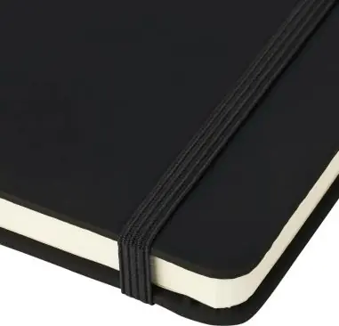 Cuaderno A4 PU reciclado 96p 65gsm FSC banda elástica
