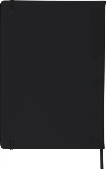 Cuaderno A4 PU reciclado 96p 65gsm FSC banda elástica