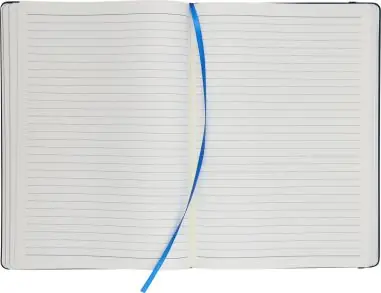 Cuaderno A4 PU reciclado 96p 65gsm FSC banda elástica