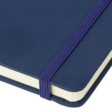 Cuaderno A4 PU reciclado 96p 65gsm FSC banda elástica