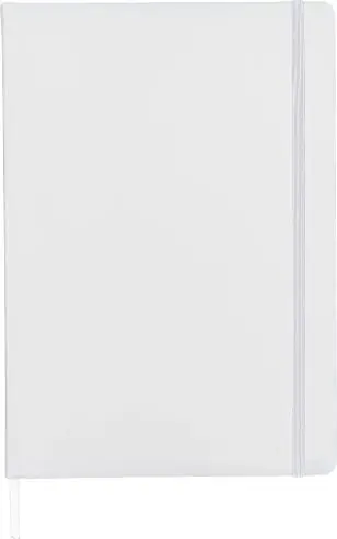 Cuaderno A4 PU reciclado 96p 65gsm FSC banda elástica