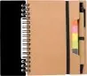 Libreta reciclada espiral con adhesivos y regla - Imagen 21
