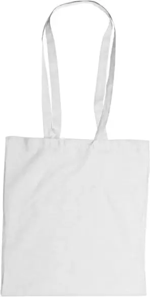 Bolsa algodón 110 g/m² asas largas