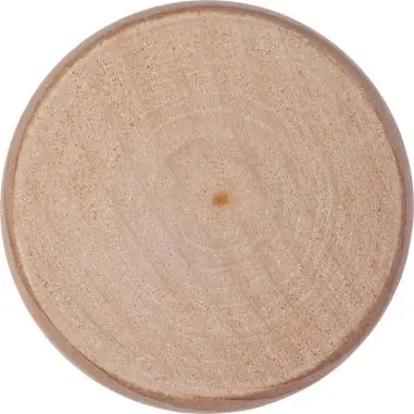 Yoyó de madera de sequoya con cuerda de algodón