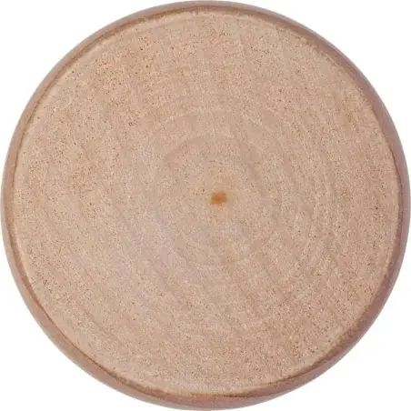 Yoyó de madera de sequoya con cuerda de algodón