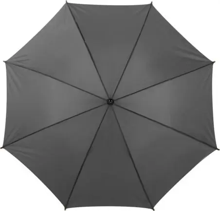 Paraguas 8 paneles poliéster automático mango madera velcro