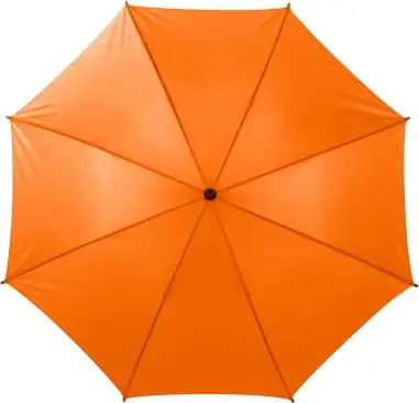 Paraguas 8 paneles poliéster automático mango madera velcro