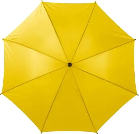 Paraguas 8 paneles poliéster automático mango madera velcro