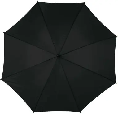 Paraguas 8 paneles poliéster automático mango madera velcro