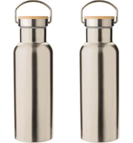 Botella termo acero 304 500 ml con asa
