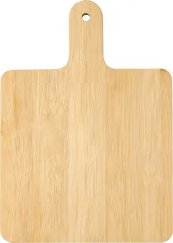 Tabla quesos bambú con cuchillo encajado