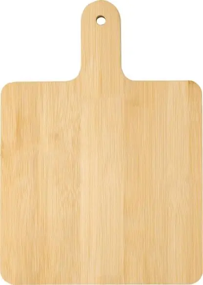 Tabla quesos bambú con cuchillo encajado
