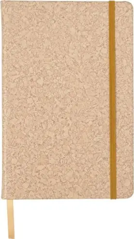 Cuaderno A5 PU aspecto corcho 96 páginas
