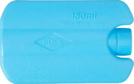 Acumulador frío HDPE 100% reciclable gel congelador
