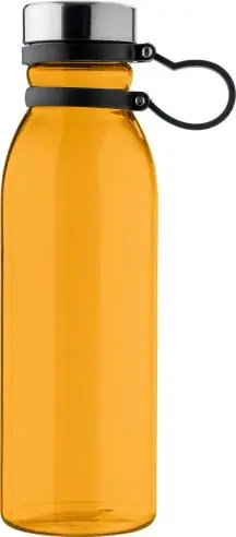 Botella RPET GRS 750 ml correa silicona tapa acero inox