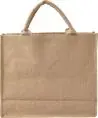 Bolsa yute interior laminado asas cortas OEKO-TEX - Imagen 6