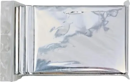 Manta aislante de aluminio en bolsa