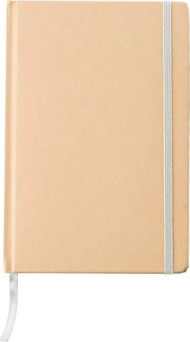 Cuaderno A5 cartón reciclado 160 páginas goma marcapáginas