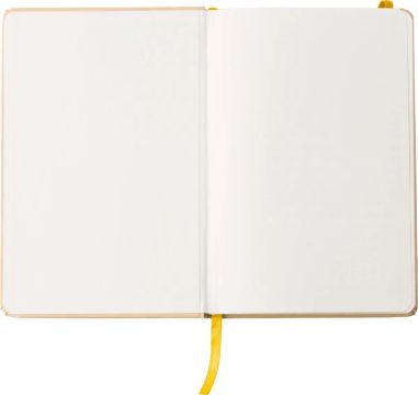 Cuaderno A5 cartón reciclado 160 páginas goma marcapáginas