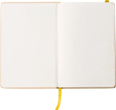 Cuaderno A5 cartón reciclado 160 páginas goma marcapáginas