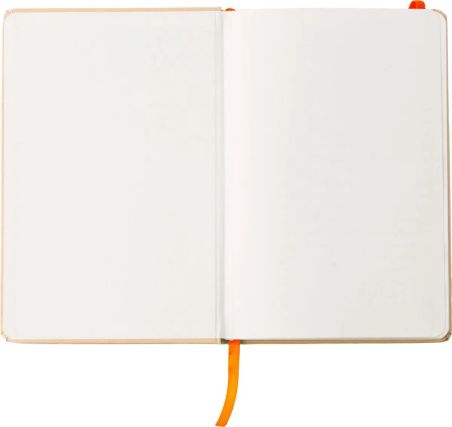 Cuaderno A5 cartón reciclado 160 páginas goma marcapáginas