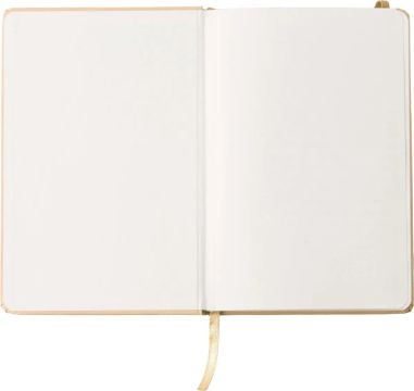 Cuaderno A5 cartón reciclado 160 páginas goma marcapáginas