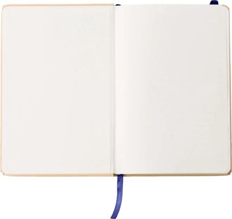 Cuaderno A5 cartón reciclado 160 páginas goma marcapáginas