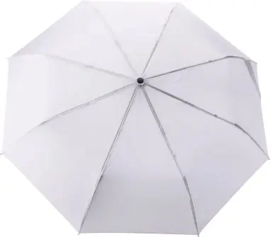 Paraguas plegable rPET automático mango bambú velcro
