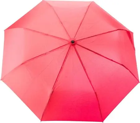 Paraguas plegable rPET automático mango bambú velcro